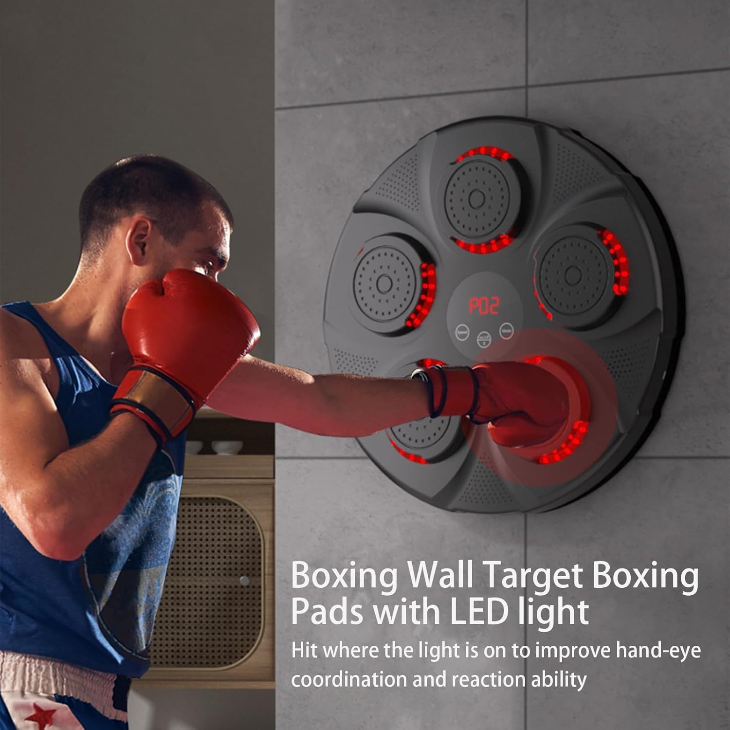 Wall Mounted Smart Music Punching