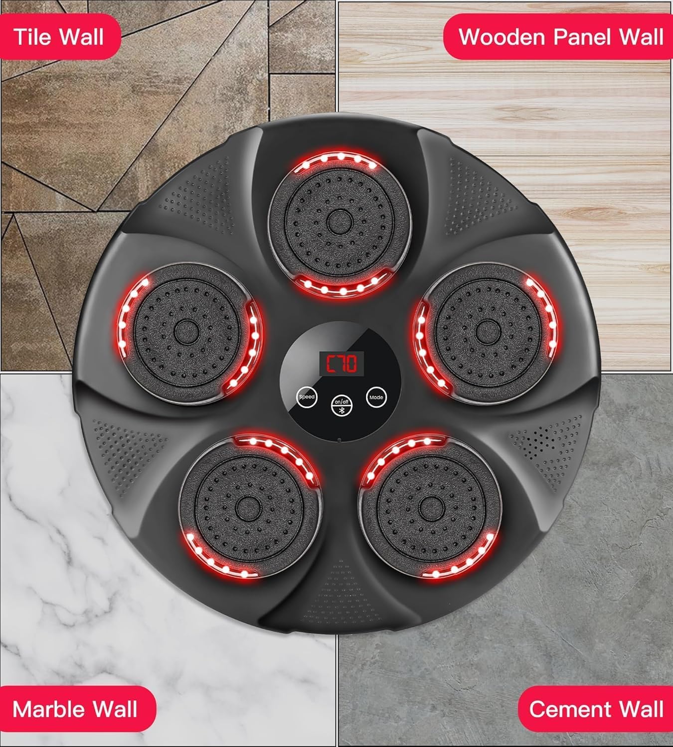 Wall Mounted Smart Music Punching